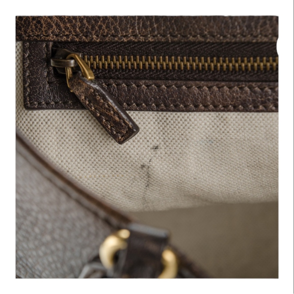 Gucci Small Monogram Logo Shopping Tote Bag - Picture 14 of 15